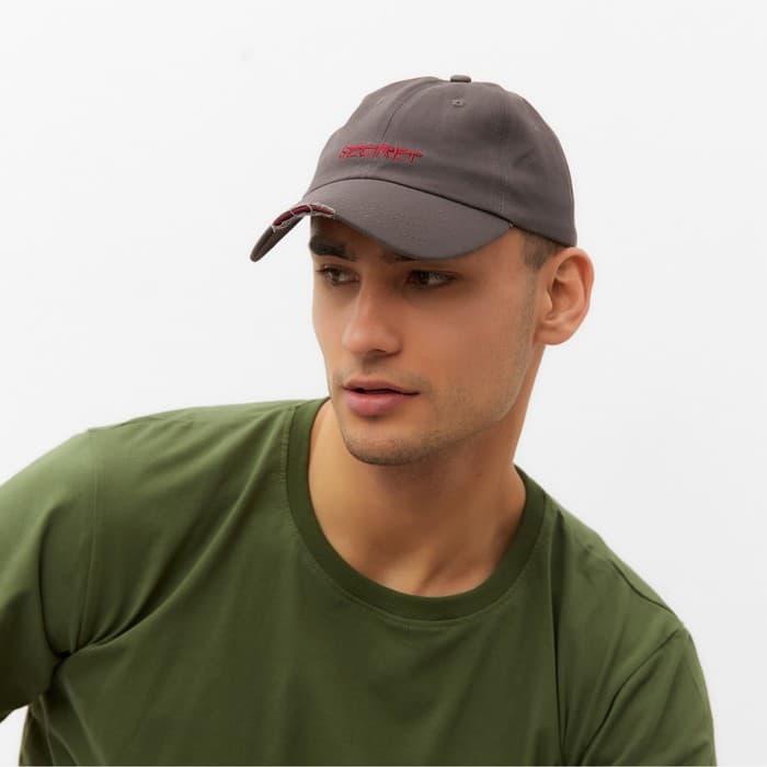 Бейсболка MINAKU, размер 56-58, тёмно-серая