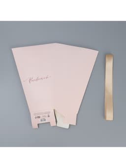 Переноска для цветов на лентах «Расцветай», 17×25×9 см