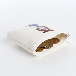 Кошелёк детский «Аниме cat», монетница, на молнии, с рисунком, белый