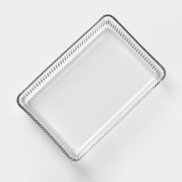 Форма для запекания Paşabahçe Borcam, 3 л, 30.6×20.9 см, прямоугольная, жаропрочное стекло, прозрачная