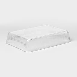 Форма для запекания Paşabahçe Borcam, 3 л, 30.6×20.9 см, прямоугольная, жаропрочное стекло, прозрачная