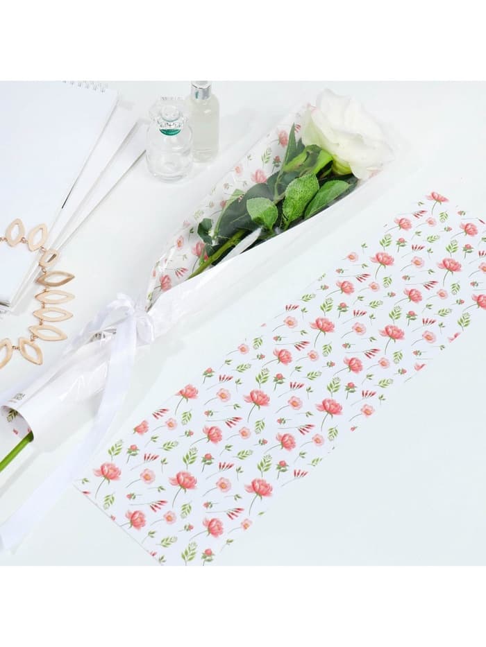 Пакет для цветов с вкладышем «Любимой мамочке»