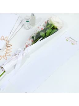 Пакет для цветов с вкладышем «Любимой мамочке»