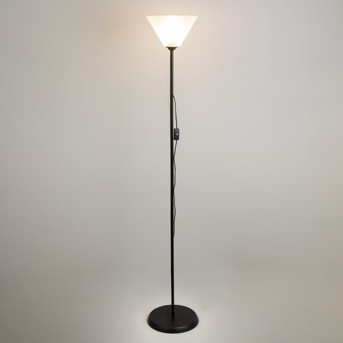 Торшер «Изи» 1×15 Вт Е27 МОДЕЛЬ: BR=01006 черный/прозрачный