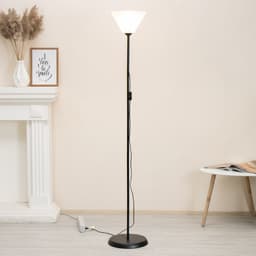 Торшер «Изи» 1×15 Вт Е27 МОДЕЛЬ: BR=01006 черный/прозрачный