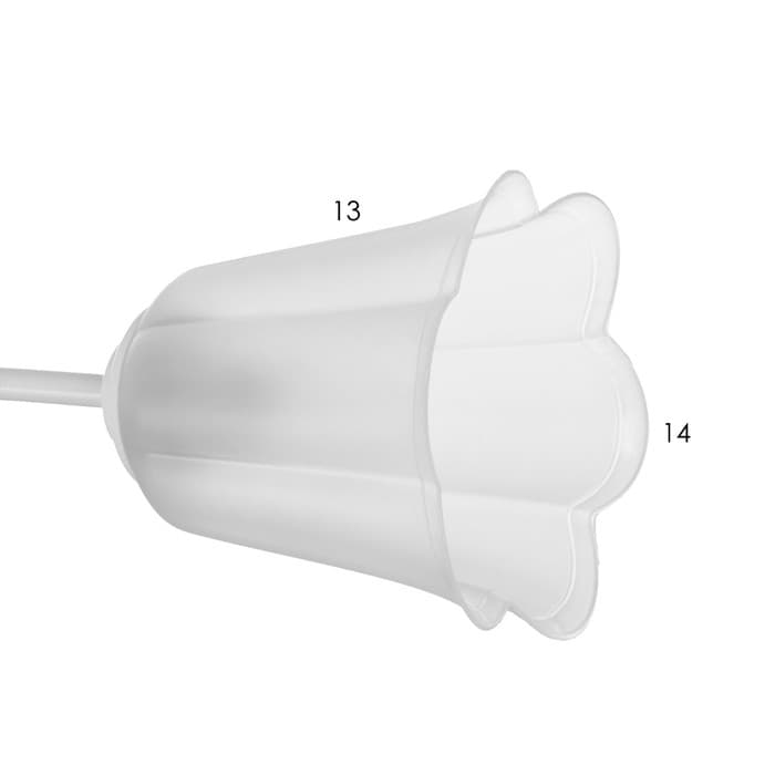 Люстра на потолок BayerLux «Онлайн», 2×15 Вт, Е27, белый/прозрачный