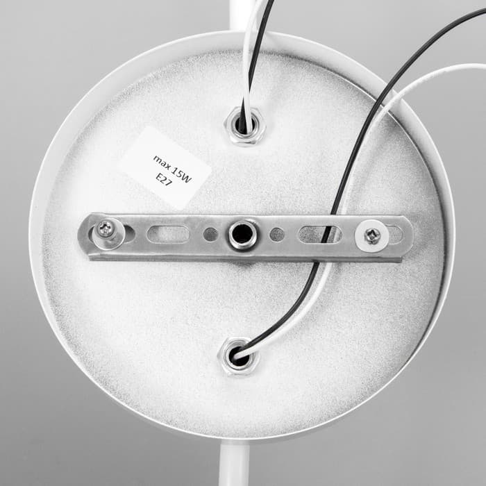 Люстра на потолок BayerLux «Онлайн», 2×15 Вт, Е27, белый/прозрачный