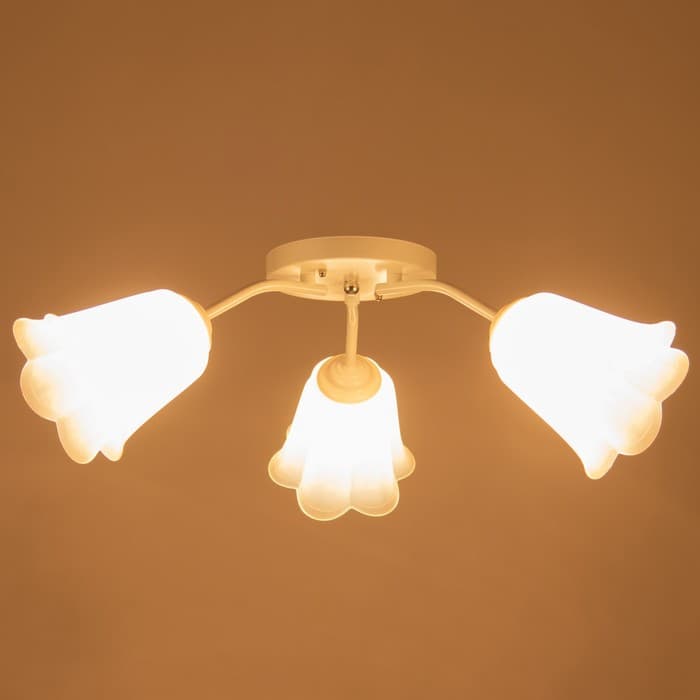 Люстра «Онлайн» 3×15 Вт Е27 МОДЕЛЬ: BR=00204 белый/прозрачный