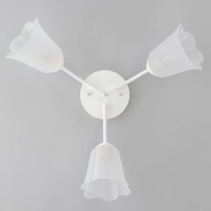 Люстра «Онлайн» 3×15 Вт Е27 МОДЕЛЬ: BR=00204 белый/прозрачный