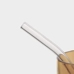 Банка Magistro «Эко», 620 мл, ручка, трубочка, с бамбуковой крышкой, стекло, прозрачная, золотая