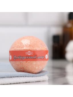 Бомбочка для ванн Добропаровъ «цитрусовый МИКС» апельсин, грейпфрут и лимон, 110 г