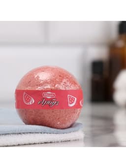 Бомбочка для ванн Добропаровъ с ароматом арбуза, 110 г