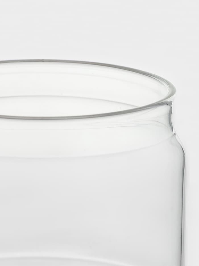 Сахарница Magistro Village, 260 мл, 9×7 см, с деревянной крышкой, стекло, прозрачная