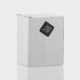 Сахарница Magistro Village, 450 мл, 9×10 см, с крышкой, стекло, акация, прозрачная