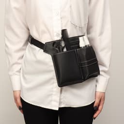 Сумка для мастера, 28×19.5 см, 2 кармана, 1 отдел, чёрная