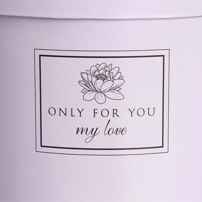 Набор коробок для цветов 4 в 1, упаковка подарочная, «Лаванда», 14×14×13 см - 20×20×17.5 см