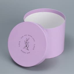 Набор коробок для цветов 4 в 1, упаковка подарочная, «Лаванда», 14×14×13 см - 20×20×17.5 см