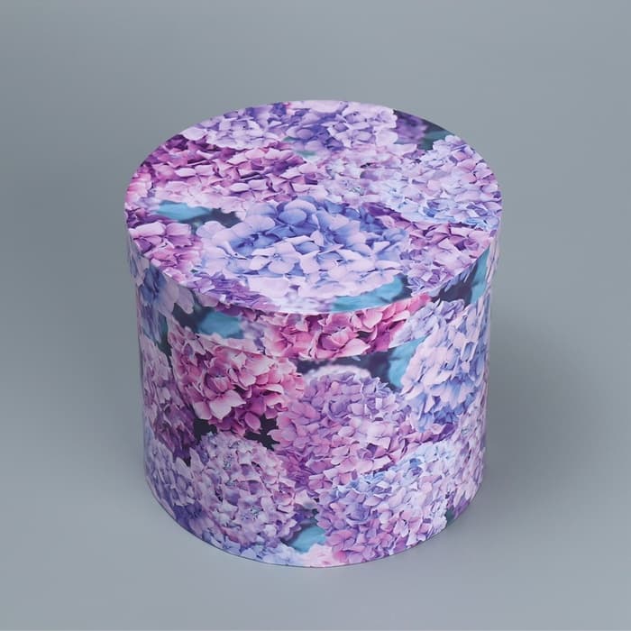 Набор коробок для цветов 4 в 1, упаковка подарочная, «Лаванда», 14×14×13 см - 20×20×17.5 см