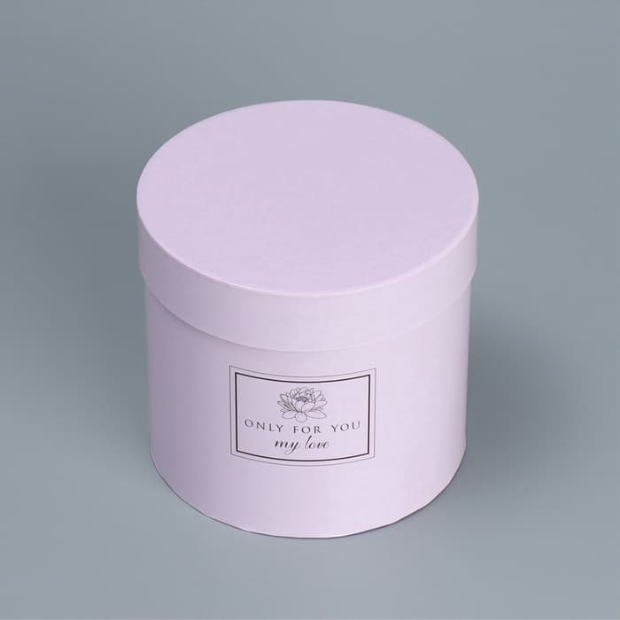 Набор коробок для цветов 4 в 1, упаковка подарочная, «Лаванда», 14×14×13 см - 20×20×17.5 см