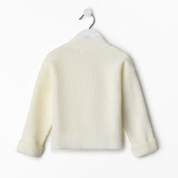 Кардиган для девочки KAFTAN, цвет молочный, размер 28 (86-92 см)