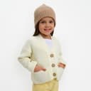 Кардиган для девочки KAFTAN, цвет молочный, размер 30 (98-104 см)