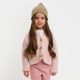 Кардиган для девочки KAFTAN, розовый, размер 26 (80-86 см)