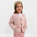 Кардиган для девочки KAFTAN, розовый, размер 26 (80-86 см)