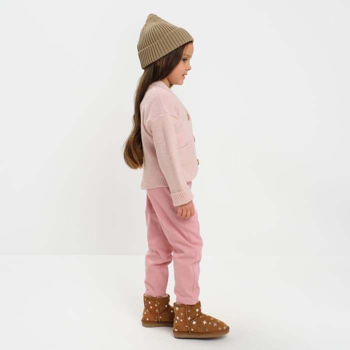 Кардиган для девочки KAFTAN, розовый, размер 30 (98-104 см)