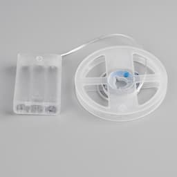 Светодиодная лента Luazon Lighting 1 м, IP20, SMD2835, 30 LED/м, 3хААА, 3000К