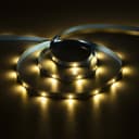 Светодиодная лента Luazon Lighting 3 м, IP20, SMD2835, 30 LED/м, 3хАА, 3000К, свечение тёплое белое