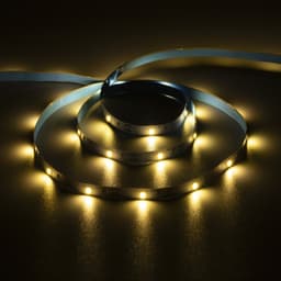 Светодиодная лента Luazon Lighting 3 м, IP20, SMD2835, 30 LED/м, 3хАА, 3000К, свечение тёплое белое