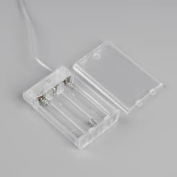 Светодиодная лента Luazon Lighting 3 м, IP20, SMD2835, 30 LED/м, 3хАА, 3000К, свечение тёплое белое