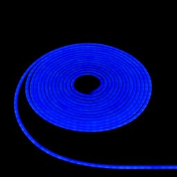 Гибкий неон Luazon Lighting 6×12 мм, IP65, 50 м, SMD2835, 120 LED/м, 12 В, свечение синее