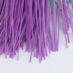 Метла полипропиленовая, круглая, наборная «Стандарт», с черенком, 4 кольца, МИКС