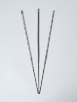 Бенгальские огни «Цветопламенные», 3 шт., 40 см, горение 80 сек.