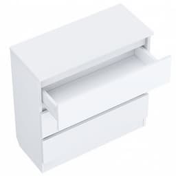 Комод детский Polini kids, 80×35×80 см, 3 ящика, белый