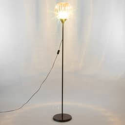 Торшер напольный BayerLux «Клауди», 1×15 Вт, Е27, коричневый, 27.5×27.5×160 см