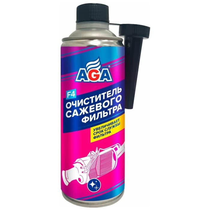 Очиститель сажевого фильтра AGA F4, 335 мл