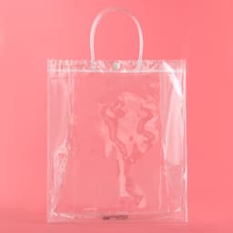 Пакет прозрачный подарочный из ПВХ, L 26×30×10 см