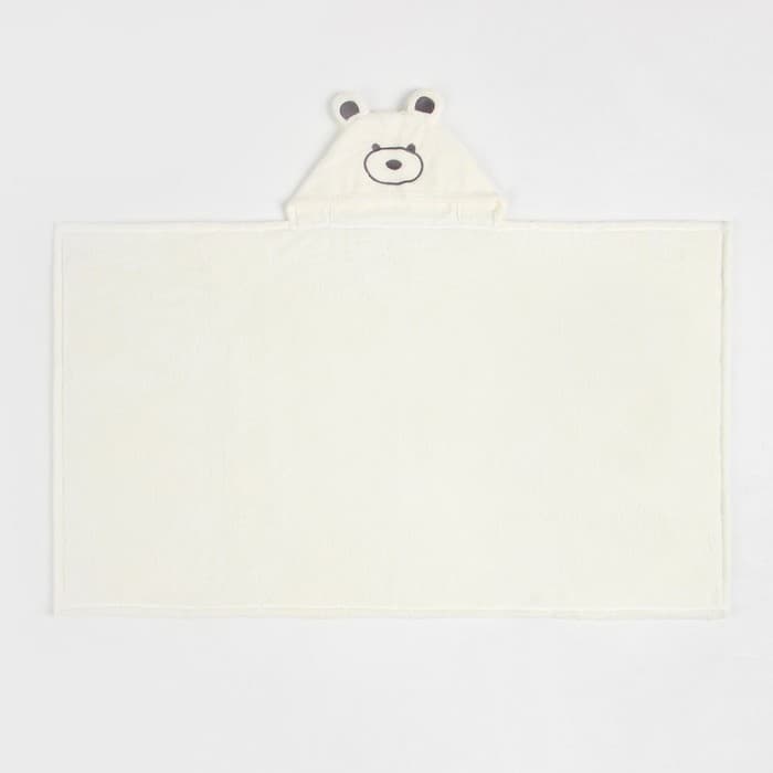 Полотенце с капюшоном «Крошка Я», 67×120 см, белое