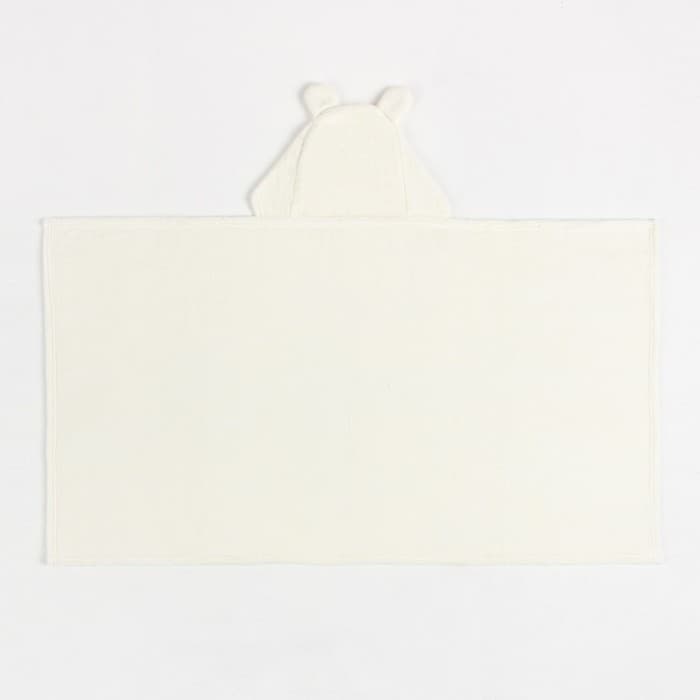 Полотенце с капюшоном «Крошка Я», 67×120 см, белое