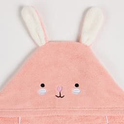Полотенце с капюшоном «Крошка Я», 67×120 см, розовое