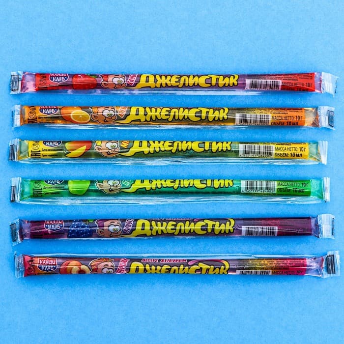 Десерт желейный «Джелистик» ассорти, 10 мл