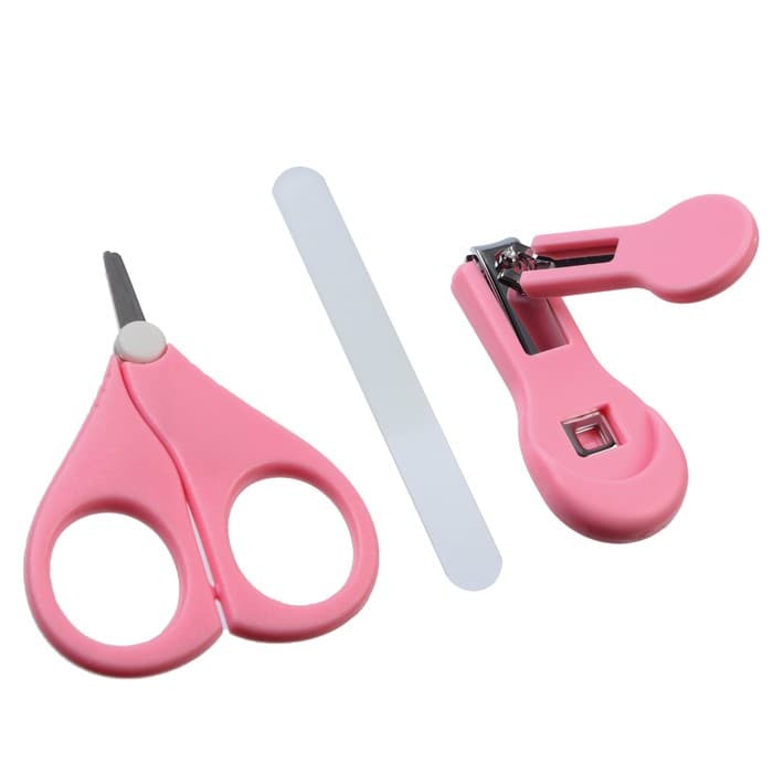 Маникюрный набор детский для самых маленьких Крошка Я «Счастье» ножницы, щипчики, пилка