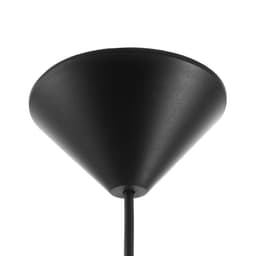 Люстра «Ирис» 1×15 Вт Е27 МОДЕЛЬ: BR=00260 черный/белый 28×28×14 см