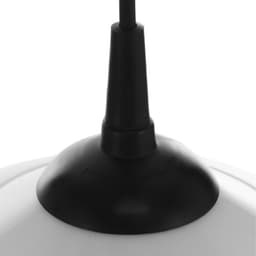 Люстра «Ирис» 1×15 Вт Е27 МОДЕЛЬ: BR=00260 черный/белый 28×28×14 см