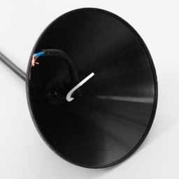 Люстра «Ирис» 1×15 Вт Е27 МОДЕЛЬ: BR=00260 черный/белый 28×28×14 см