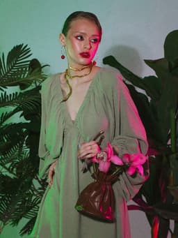 Колье-трансформер «Змея», цвет чернёное золото, 90 см