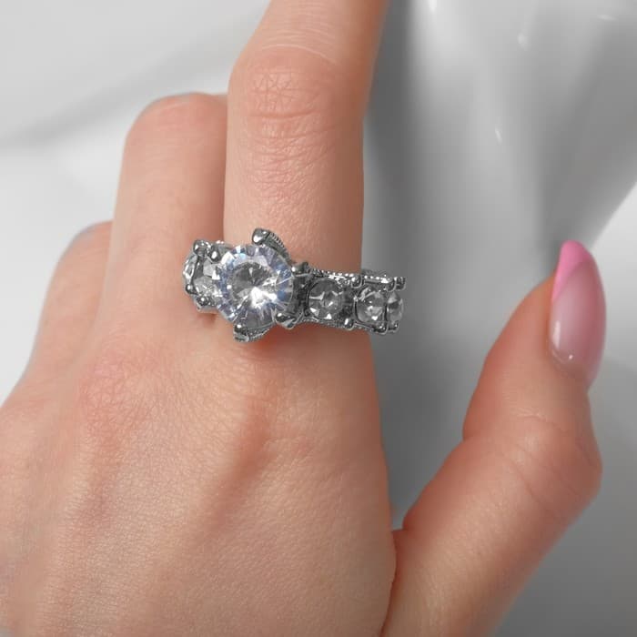 Кольцо «Дорожка», цвет МИКС, размер МИКС