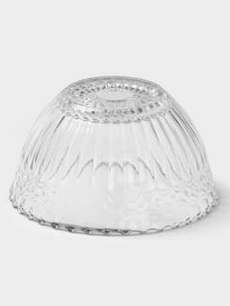 Салатники «Ронда», 350 мл, 37.5×32.5×7 см, на подставке, набор 3 шт., стекло, прозрачный